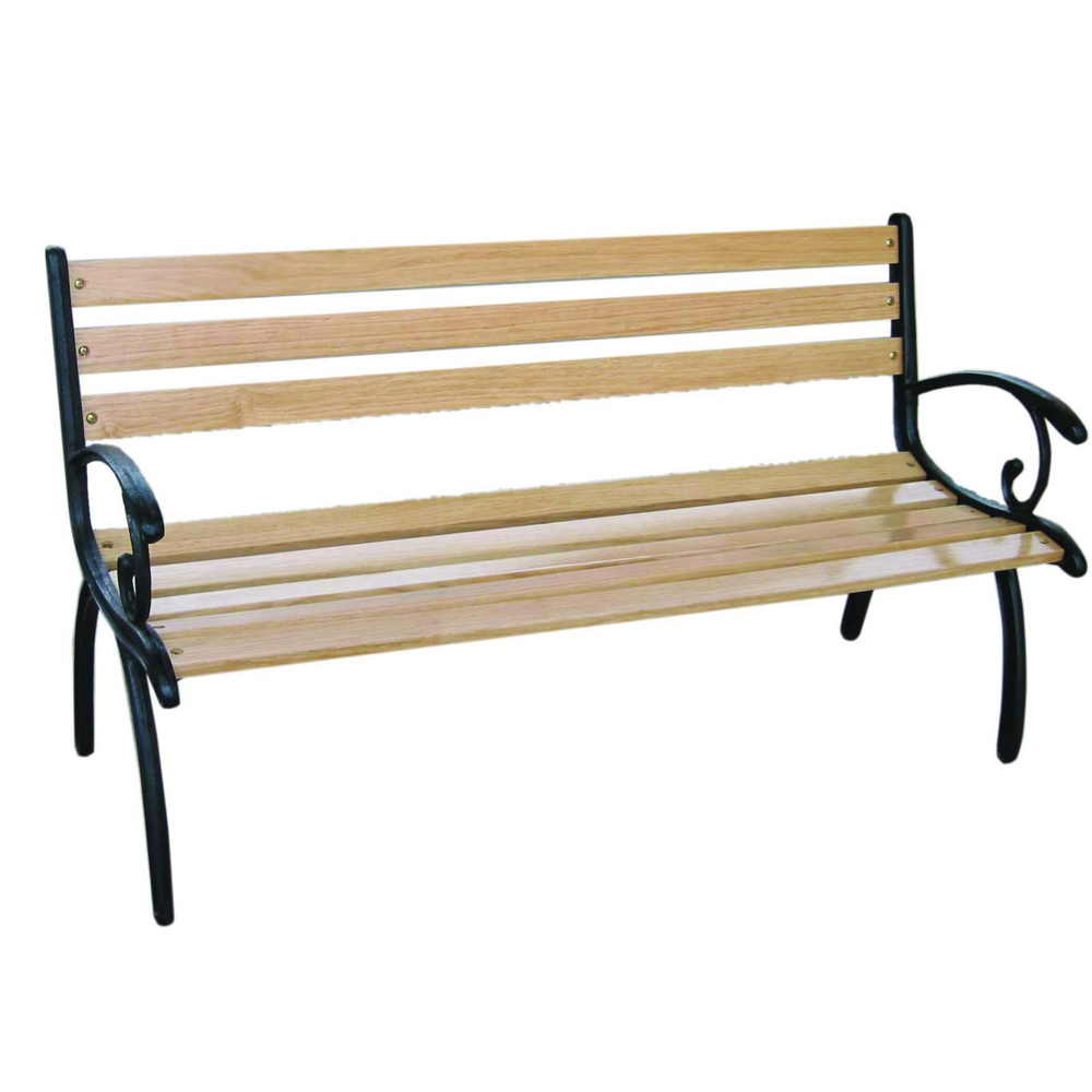 Cast Iron Bench Popular In Outdoor Place
